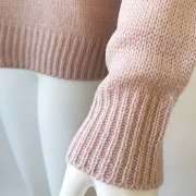 ’s Funnel Neck Loose Sweater