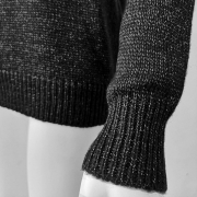 ’s Funnel Neck Loose Sweater