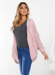 Winter Batwing Sleeve Loose Cardigan Sweater