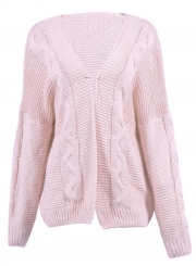 Winter Batwing Sleeve Loose Cardigan Sweater