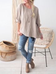 Daily Casual Long Sleeve Blouse