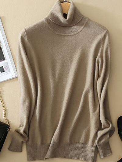 Wool Pure Cashmere Sweater zecalaba.com