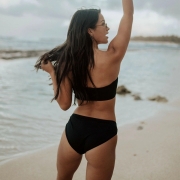 Allblack Groove Hipster Bikini