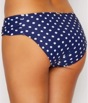 ANYA SPOT UNDERWIRE TANKINI TOP WITH SPOT BOTTOM