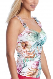 TROPICO UNDERWIRE TANKINI TOP WITH SHIRRED BOTTOM