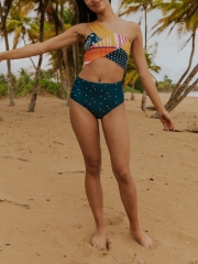 Santiago Patchwork Bikini Set