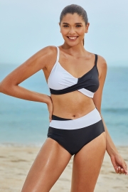 THICK STRAP ONE PIECE SWIMSUIT