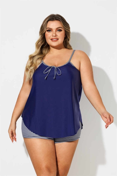 THICK STRAP ONE PIECE SWIMSUIT