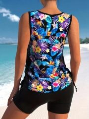 Plus Size Modest Tankini Set