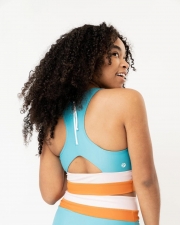 Cozumel Cut Back Crop Bikini Set