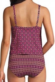 Floral onepiece swimsuit